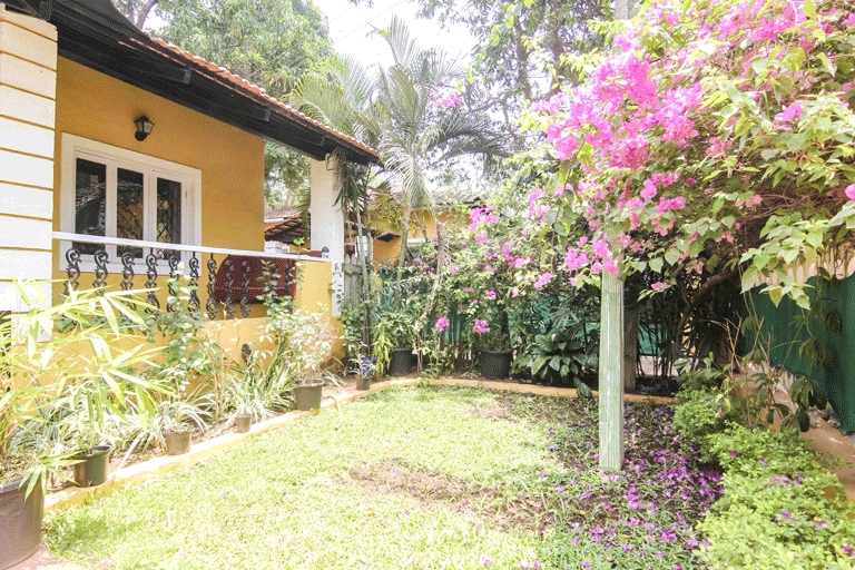 Yellow Footprints- 2BHK Villa With Garden View | Laze Around Us