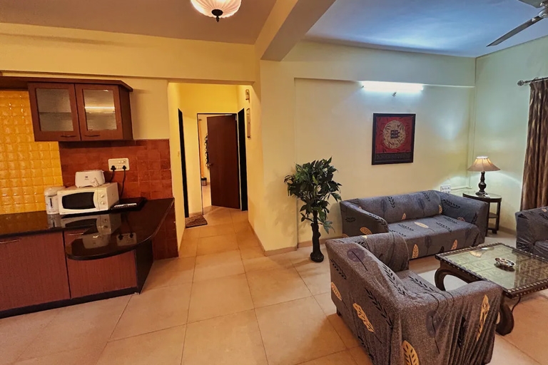 Tranquil Woods 2BHK With Common Pool | Laze Around Us