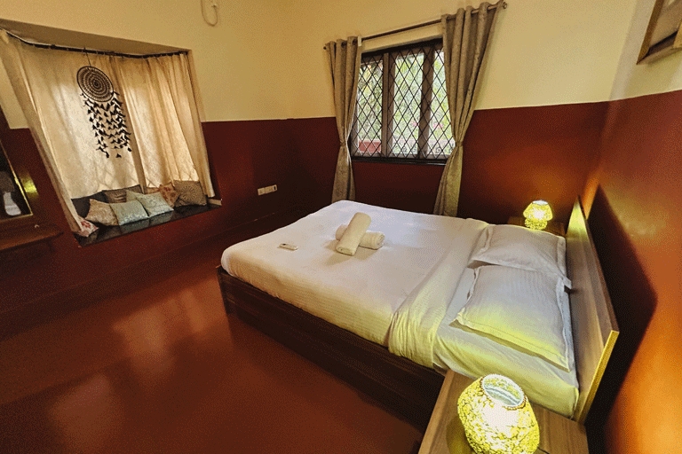 Yellow Footprints- 2BHK Villa With Garden View | Laze Around Us