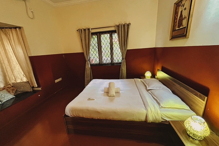 Yellow Footprints- 2BHK Villa With Garden View | Laze Around Us