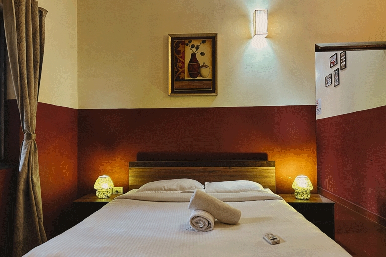 Yellow Footprints- 2BHK Villa With Garden View | Laze Around Us