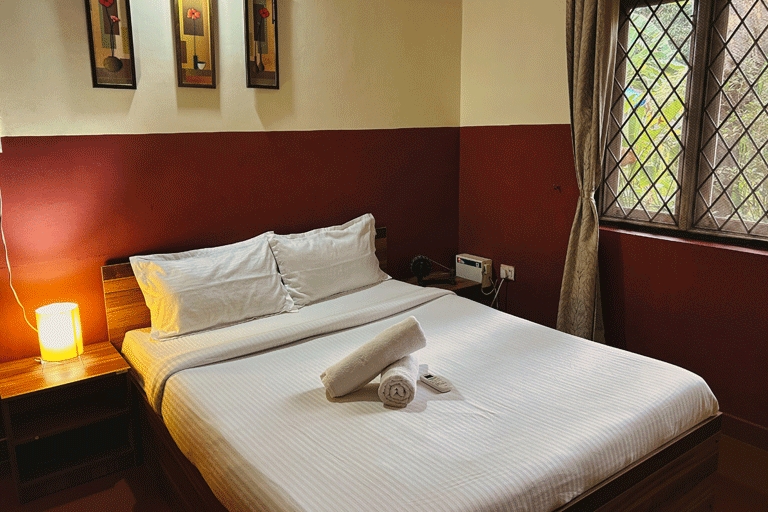 Yellow Footprints- 2BHK Villa With Garden View | Laze Around Us