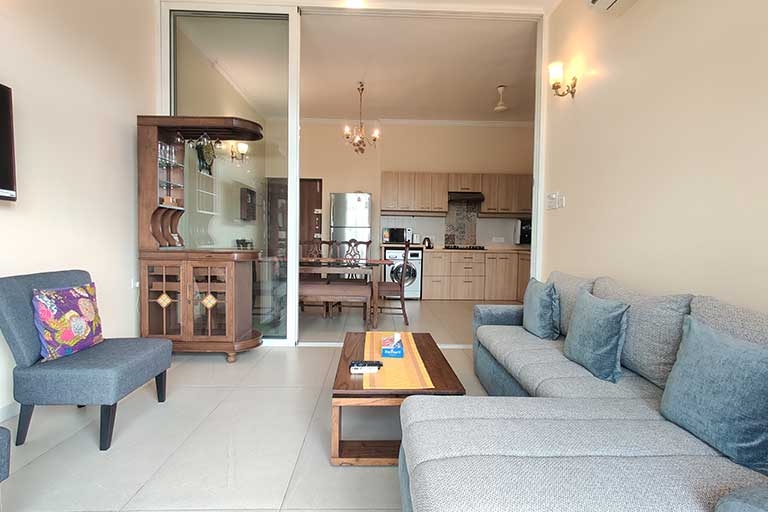 Beach Daze 2BHK Penthouse with Common Pool | Laze Around Us