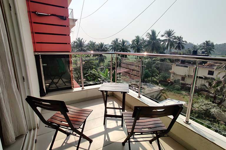 Beach Daze 2BHK Penthouse with Common Pool | Laze Around Us