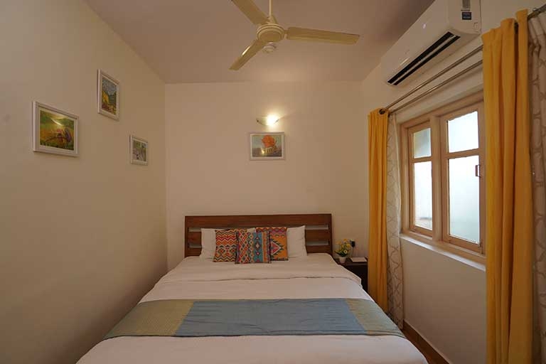 Beachwalk Bliss 1Bedroom Hall in Baga | Laze Around Us